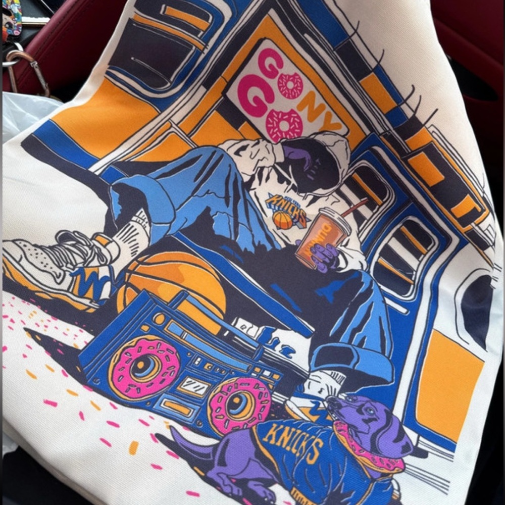 Dunkin Knicks Tote Bag